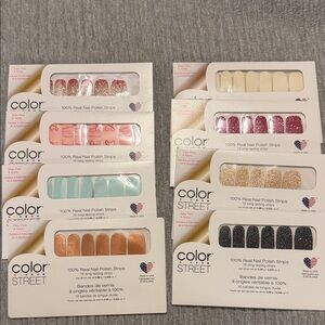 Color Street Vibrant Nail Polish Strips Collection